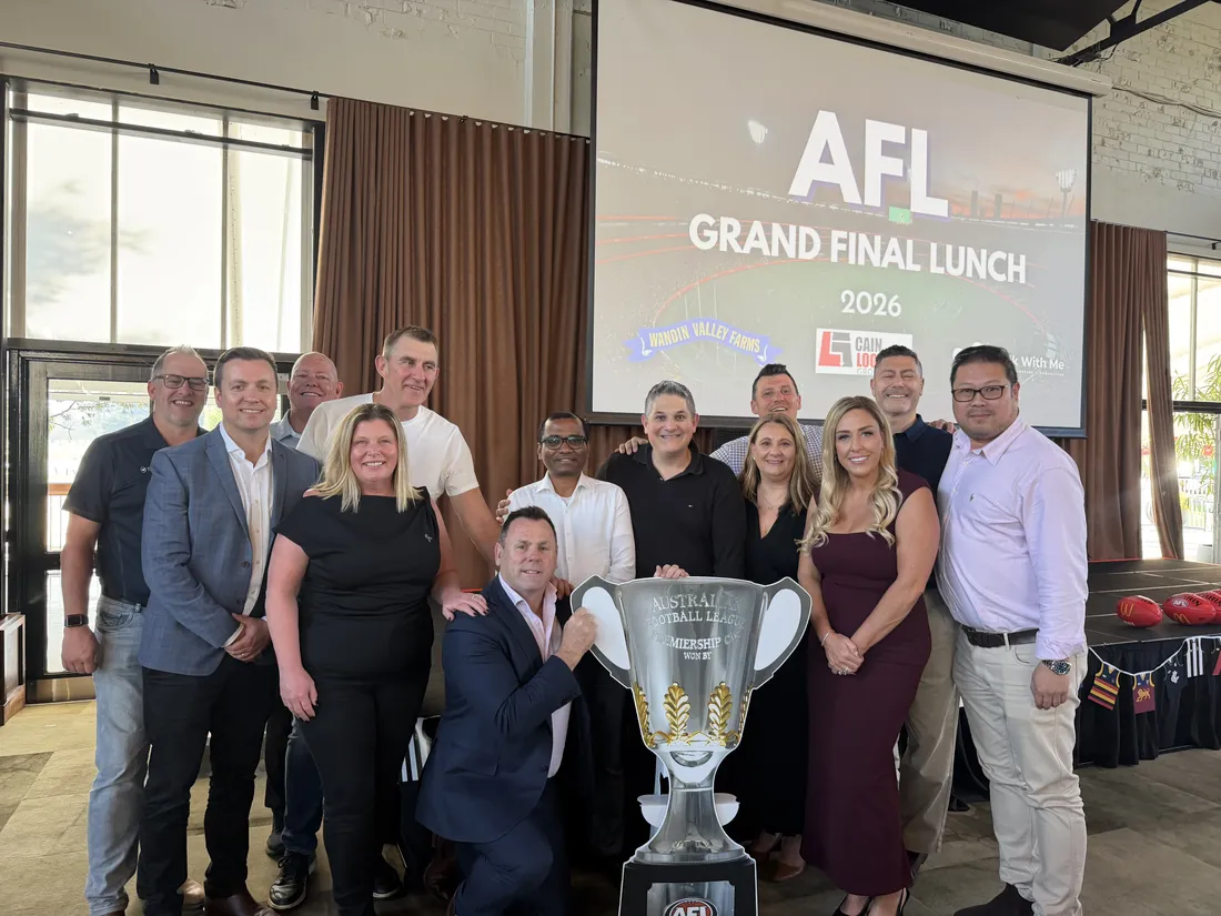 Guests gathered at the AFL Grand Final Week lunch