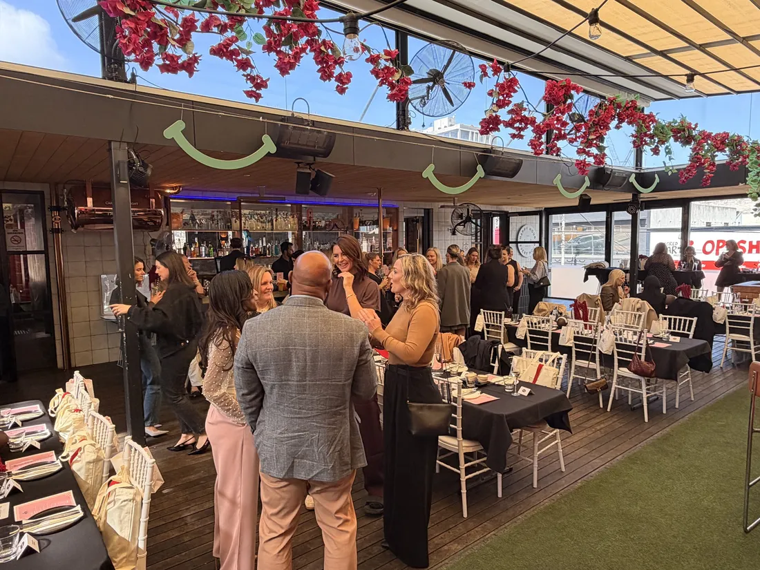 Guests gathered at the NFL Ladies Lunch
