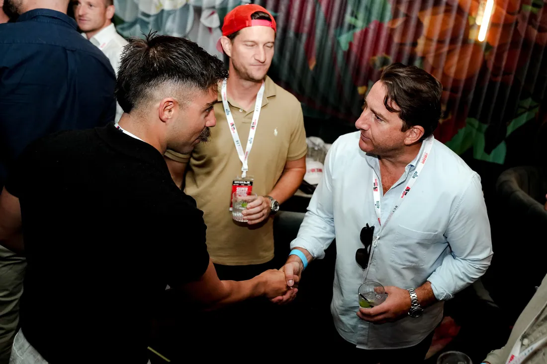 Guests at the NFL Super Bowl 2026 event