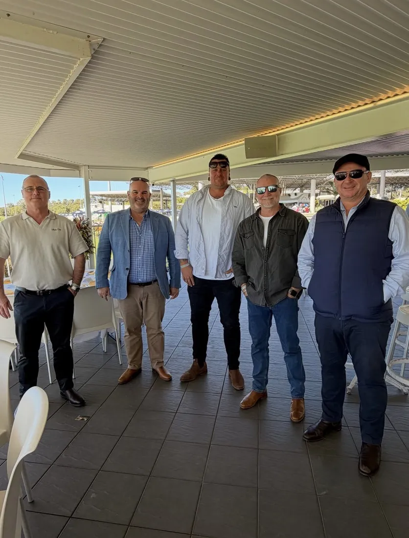 Guests arriving at the Sunshine Coast Turf Club event