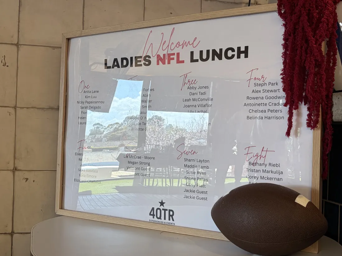 Guests at the NFL Ladies Lunch