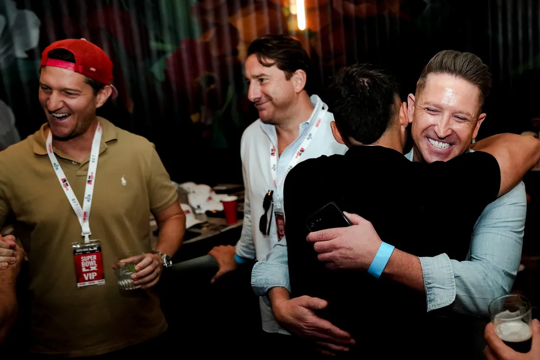 Guests at the NFL Super Bowl 2026 event