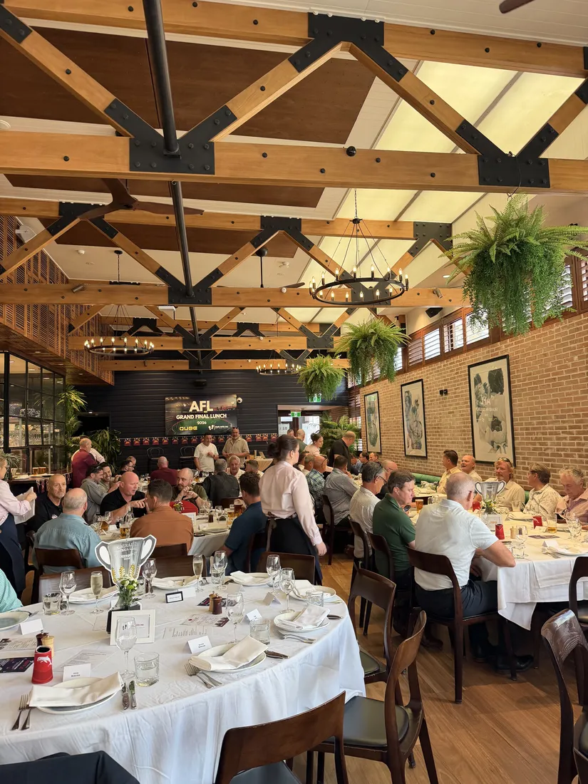 Guests enjoying the Brisbane lunch