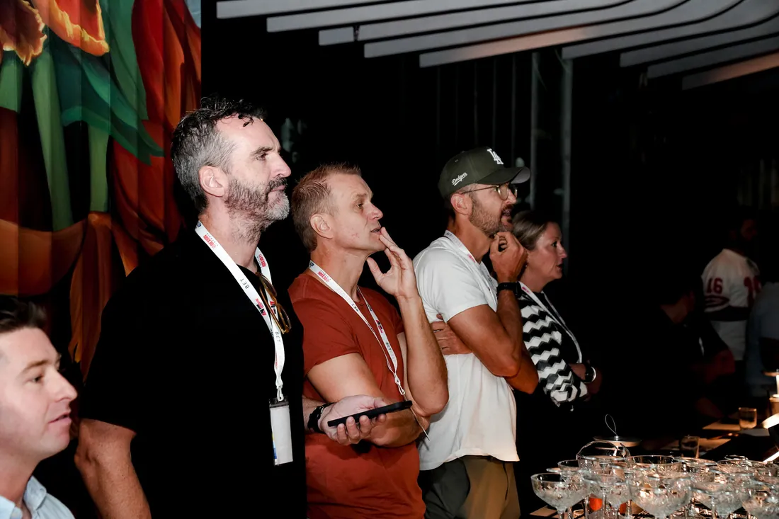 Guests at the NFL Super Bowl 2026 event