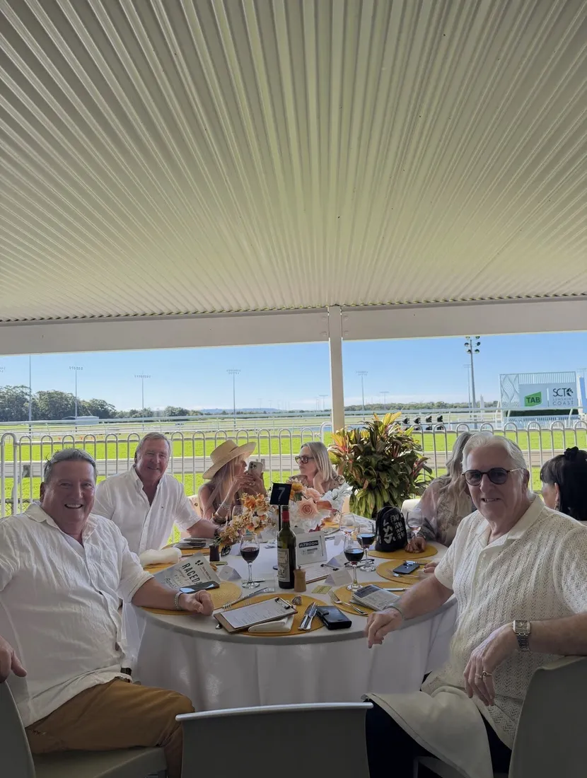 Guests at the Sunshine Coast Turf Club event