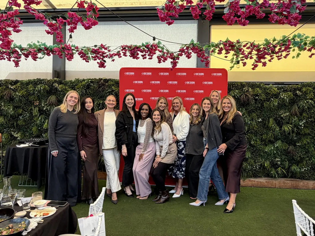 Guests celebrating at the NFL Ladies Lunch