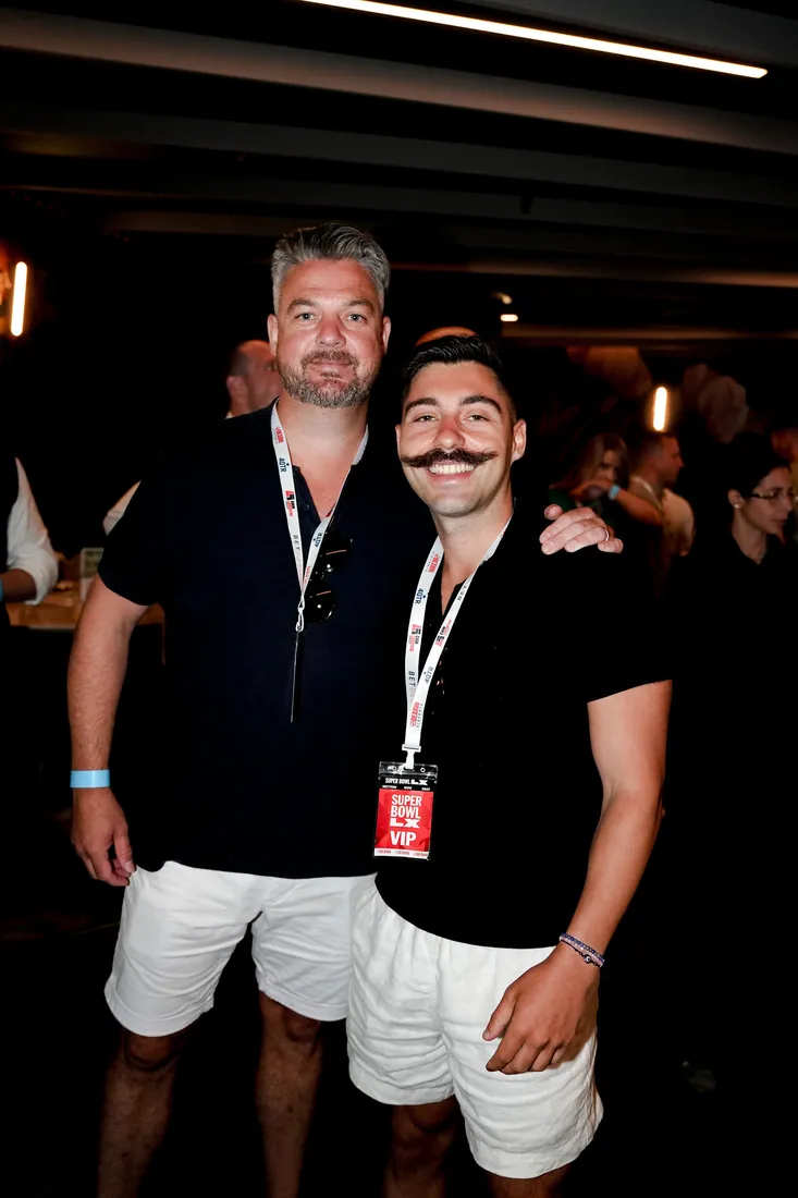 Guests at the NFL Super Bowl 2026 event