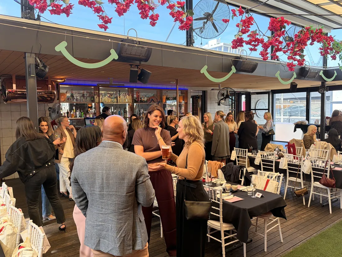 Guests enjoying the NFL Ladies Lunch venue