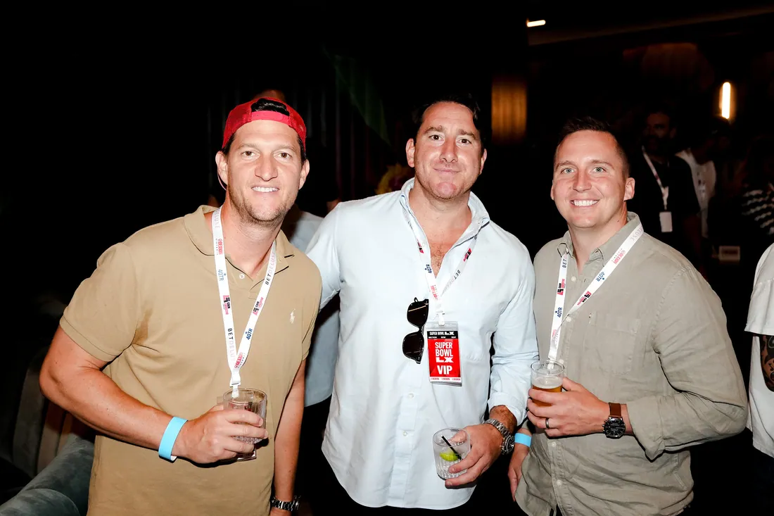 Guests at the NFL Super Bowl 2026 event