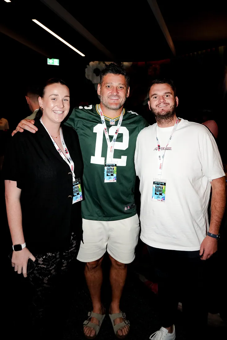 Guests at the NFL Super Bowl 2026 event