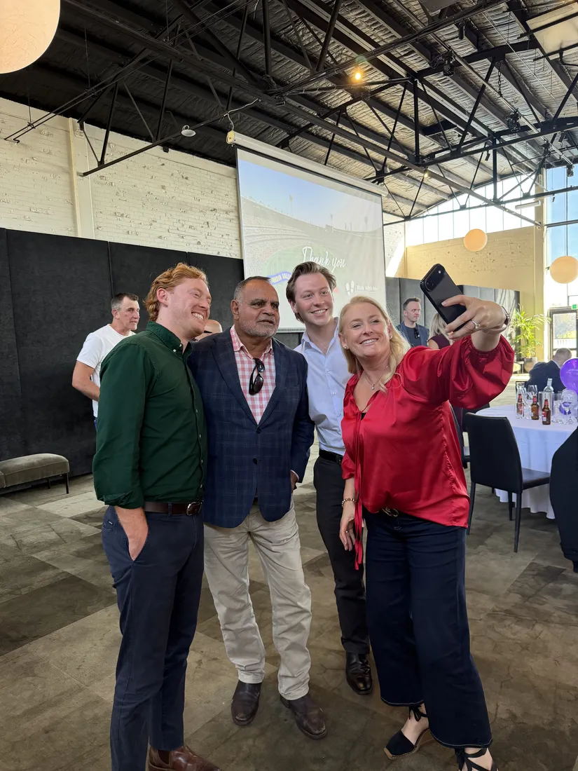 Guests together at the event
