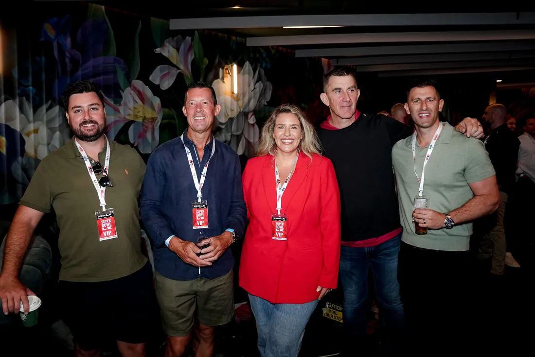 Guests at the NFL Super Bowl 2026 event
