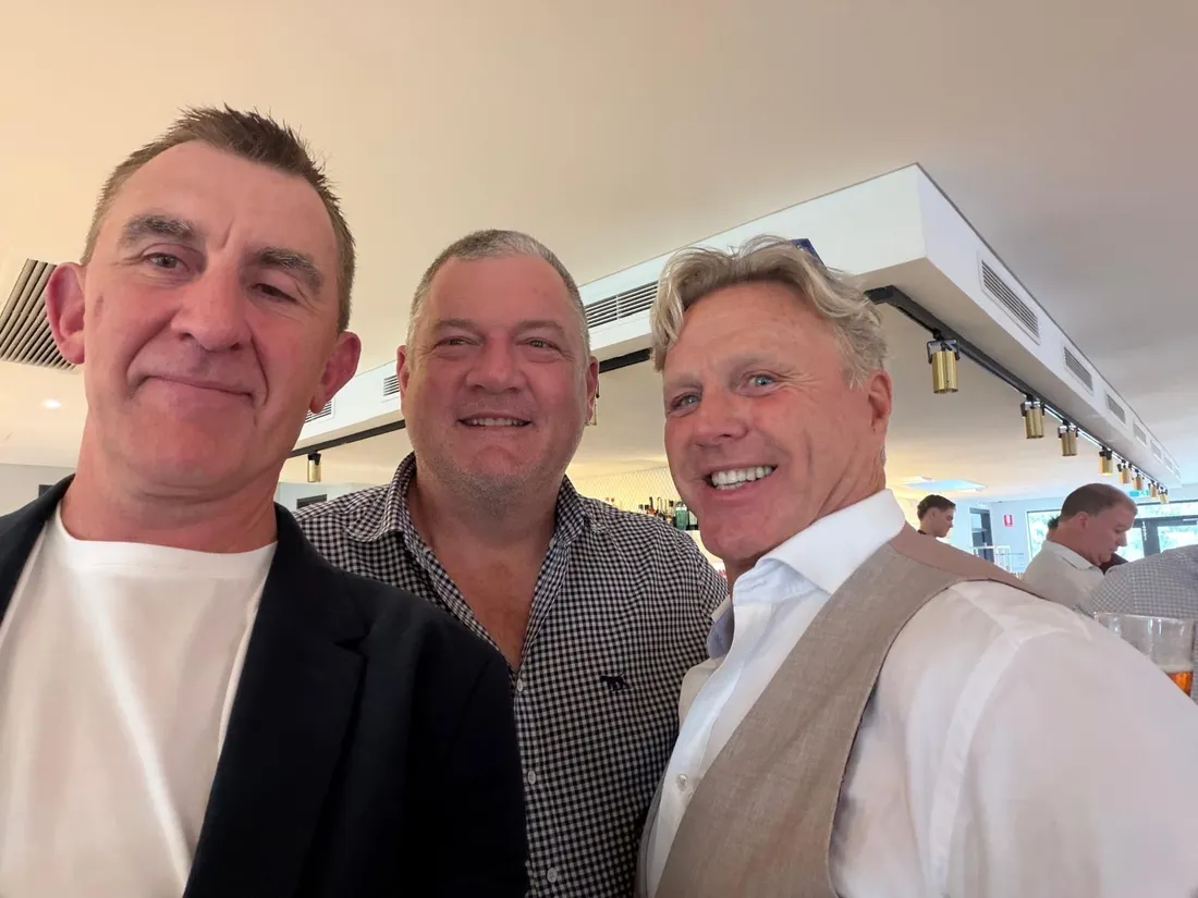 Guests catching up at the AFL Grand Final Week - Perth event